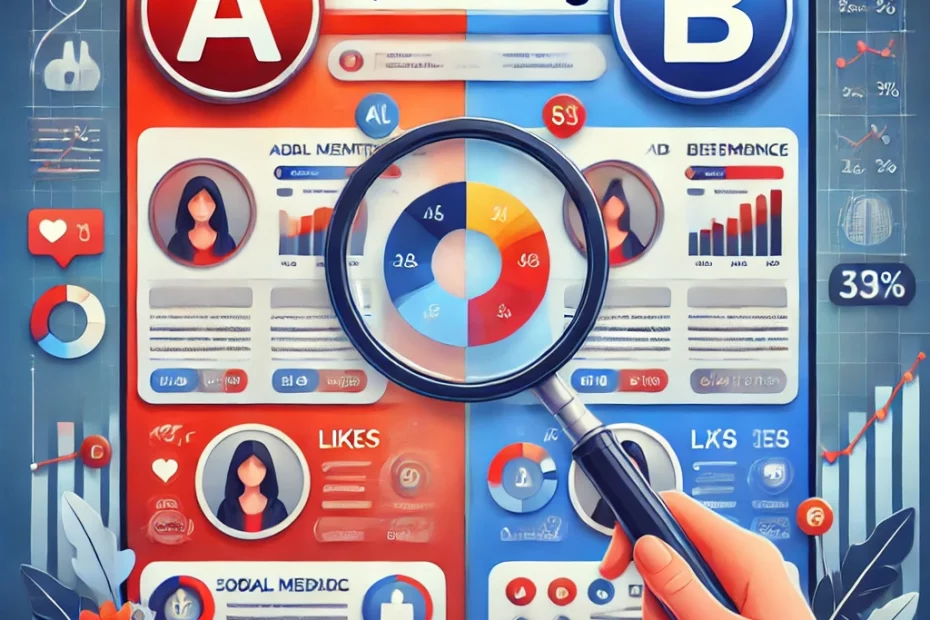 ab testing social media