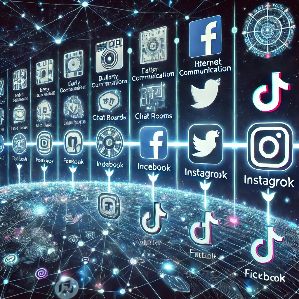 how long has social media been around