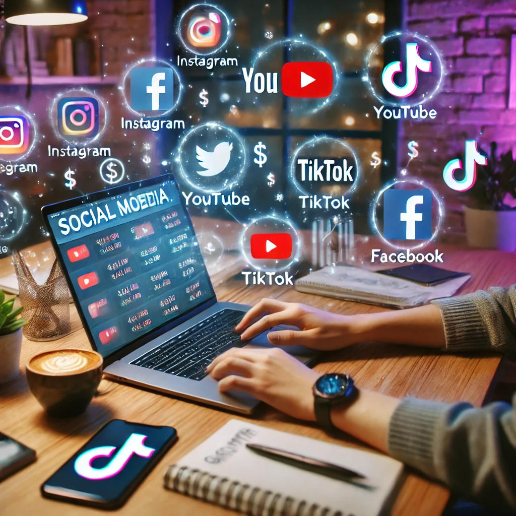 how to make money by social media