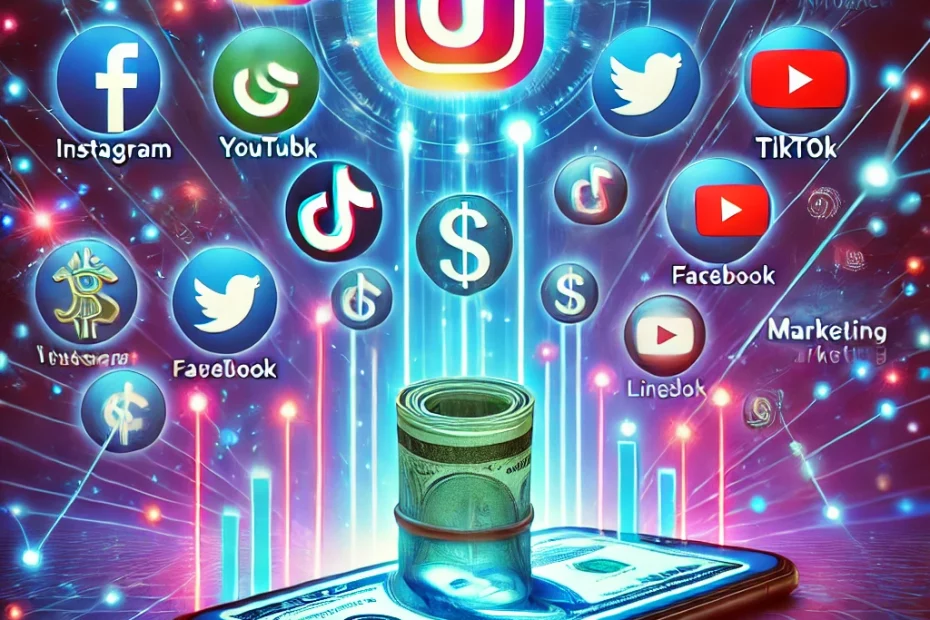 how to make money via social media