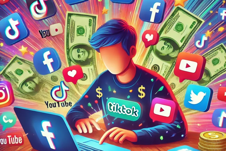 how to make money with social media