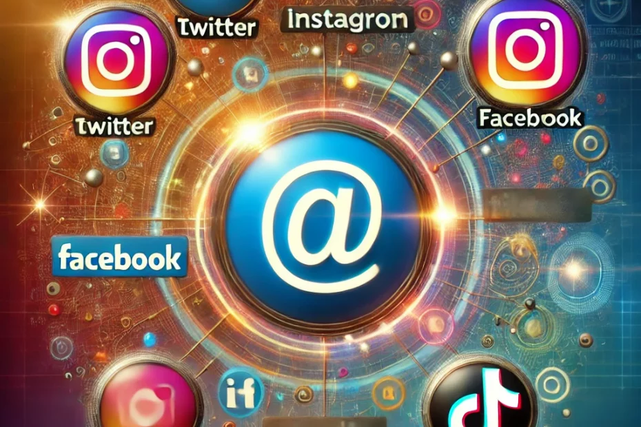 what is a social media handle