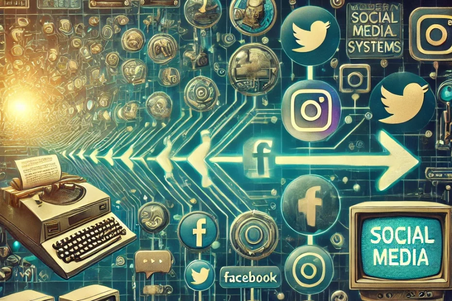 when was social media established