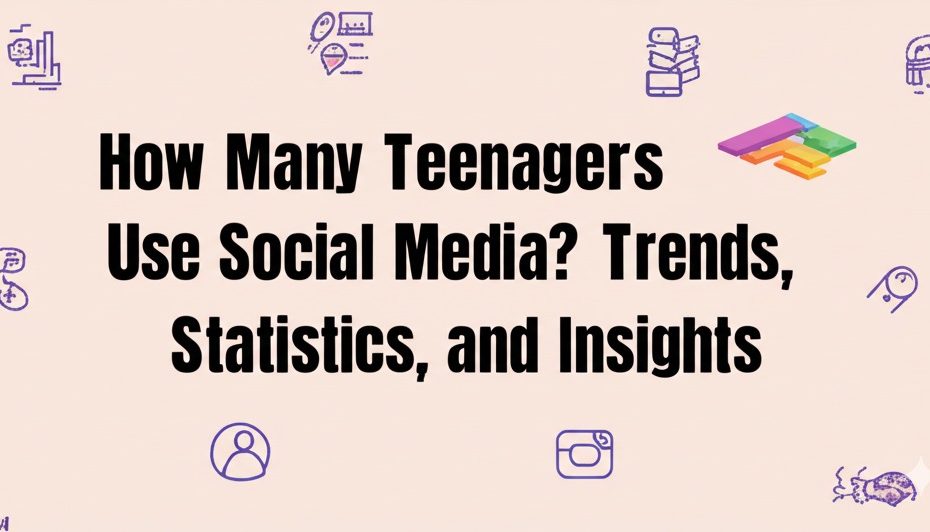 how many teenagers use social media