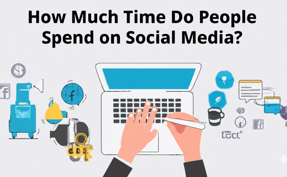 how much time do people spend on social media