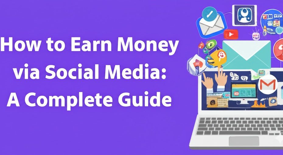 how to earn money via social media