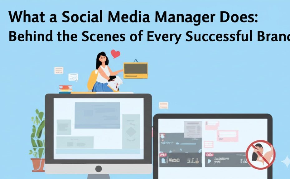 what a social media manager does