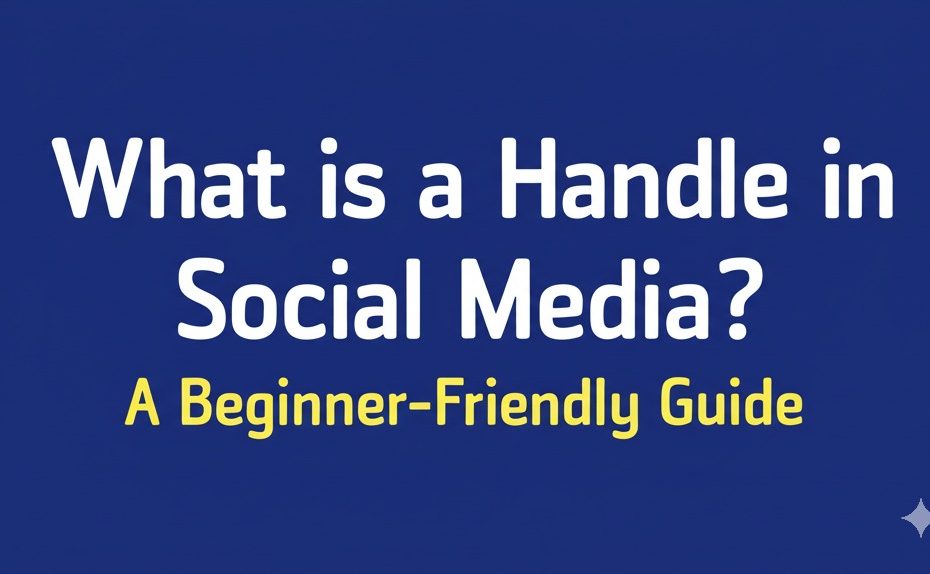 what is a handle in social media